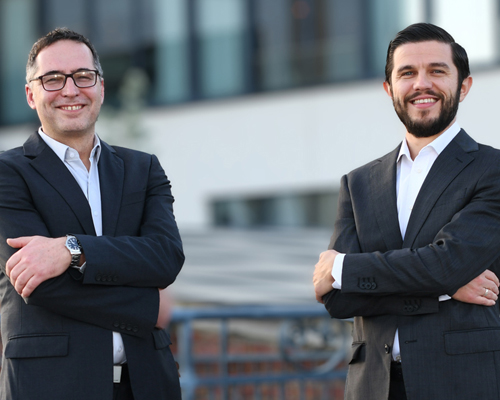 Limos4 COO Sasa Krstic (left) and Founder & CEO Vojkan Tasic