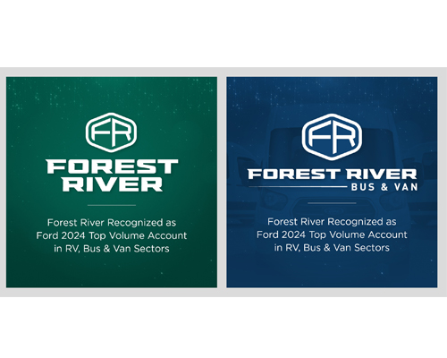 Forest River Recognized as Ford Top Volume Account